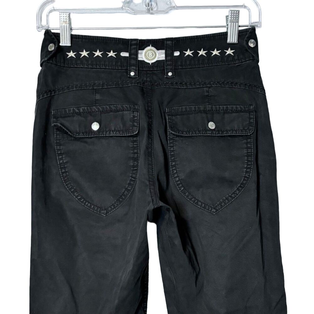 Bogner Embroidered Crop Jeans Sz 4 US / 34 EU Embellished Stars Western Capri